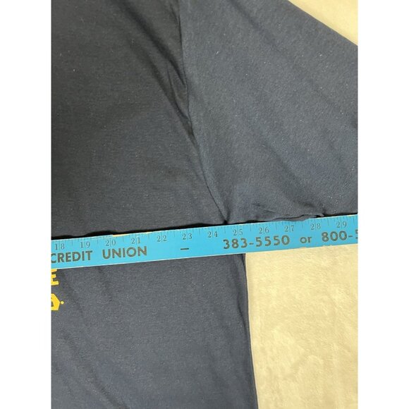 Vintage Merced College Blue Devils Basketball Champions T-Shirt Size 2XL 1989 - Picture 4 of 11